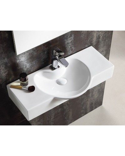 Раковина CeramaLux 80 STR4282B Белая