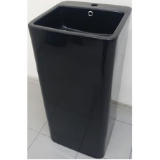 Раковина CeramaLux 40 P7004LB Черная глянцевая