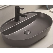 Раковина-чаша CeramaLux 62 78325XMDH Серая матовая