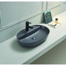 Раковина-чаша CeramaLux 62 78325XMDH Серая матовая