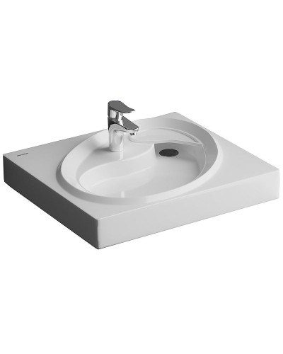 Раковина Grossman Alvaro 55 1605501 на стиральную машину Белая