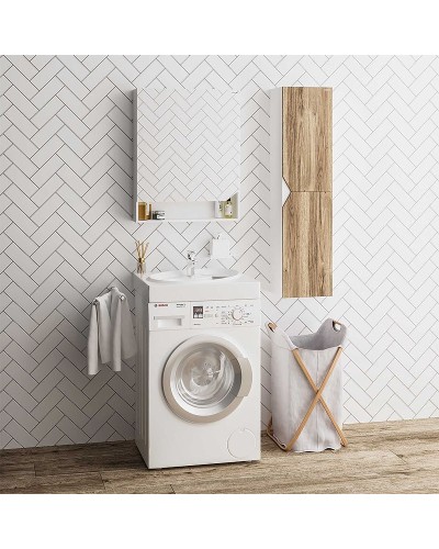 Раковина Grossman Alvaro 60 1606001 на стиральную машину Белая