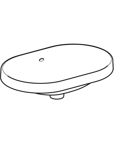 Раковина Geberit VariForm 60 500.730.01.2 Белая