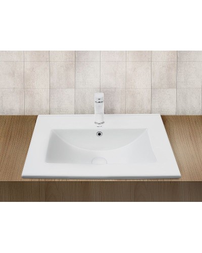 Раковина WeltWasser Deilbach 7517 70 10000005584 Белый глянец