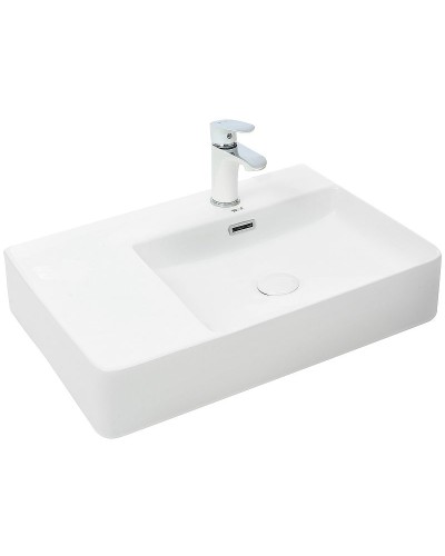 Раковина WeltWasser Elbach 2223 R 60 10000004572 Белый глянец