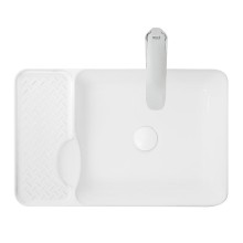 Раковина WeltWasser Elbach 2263 56 10000004574 Белый глянец