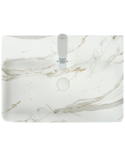 Раковина WeltWasser Elbach 2173 M845 60 10000004543 Мрамор