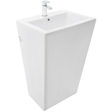 Раковина WeltWasser Leerbach 4438 GL-WT 46 10000005488 Белый глянец