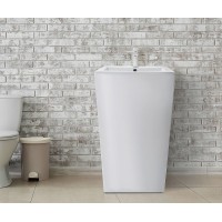 Раковина WeltWasser Leerbach 4438 GL-WT 46 10000005488 Белый глянец