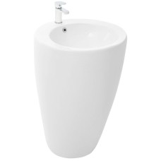 Раковина WeltWasser Leerbach 3838 GL-WT 38 10000005489 Белый глянец