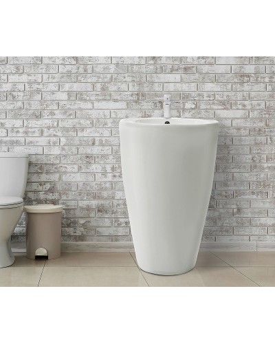 Раковина WeltWasser Leerbach 3838 GL-WT 38 10000005489 Белый глянец