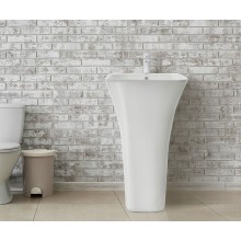 Раковина WeltWasser Leerbach 4543 GL-WT 45 10000005492 Белый глянец