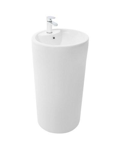 Раковина WeltWasser Leerbach 4646 GL-WT 46 10000005491 Белый глянец