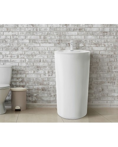 Раковина WeltWasser Leerbach 4646 GL-WT 46 10000005491 Белый глянец