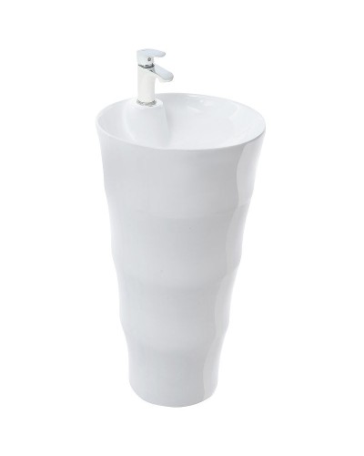 Раковина WeltWasser Leerbach 4242 GL-WT 42 10000005493 Белый глянец