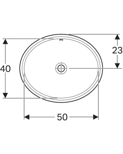 Раковина Geberit VariForm 500.752.01.2 Белая
