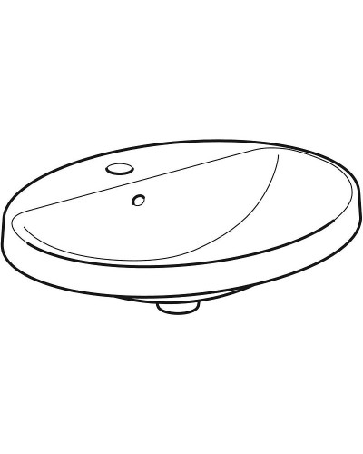 Раковина Geberit VariForm 60 500.726.01.2 Белая