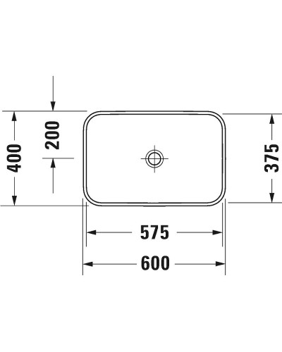 Раковина Duravit Happy D 2 Plus 60 2359601300 Антрацит матовый