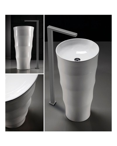 Раковина Cerutti SPA Alessia 42 CT7834 Белая