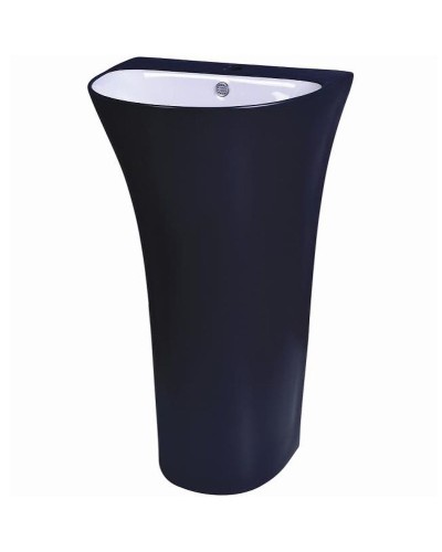 Раковина CeramaLux 48 G-307G Черная