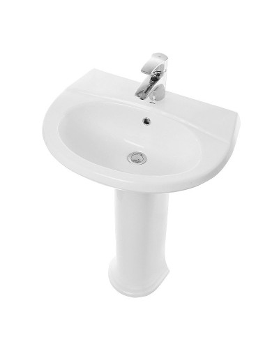 Раковина Sanita Виктория 60 VIC55SAWB01 Белая