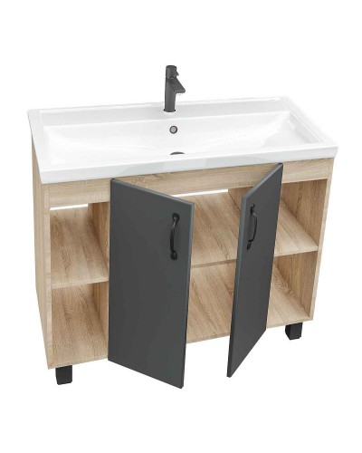 Раковина Grossman Kirovit Фостер 100 30513 Белая