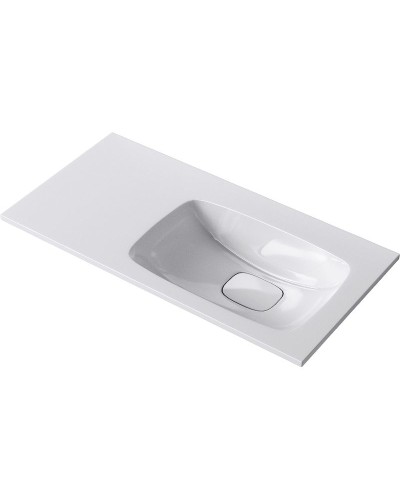 Раковина Aqwella Malaga 90 Mal.09.04.D-R Белая