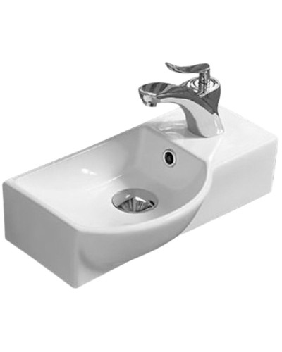 Раковина CeramaLux 41 7947AL Белая