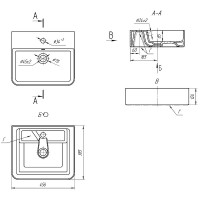 Раковина Dreja Joy 3 46 641990 Белая