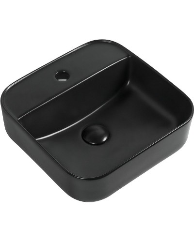 Раковина Aquanet City-2-MB 39 273669 Черная матовая