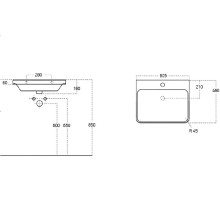 Раковина Owl 1975 Luxury 60.5 OWLB20-11060 Белая
