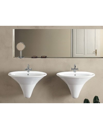 Раковина Hatria Sculture 77 YR3701 Белая