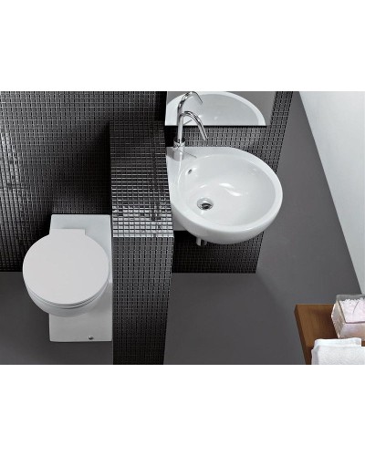 Раковина Hatria You and Me 46 R Y0H701 угловая Белая