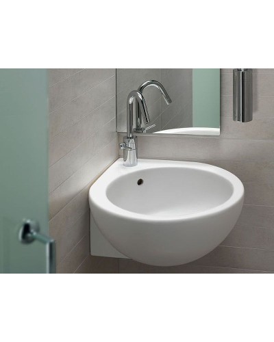 Раковина Hatria You and Me 46 R Y0H701 угловая Белая