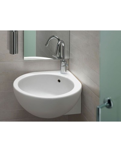 Раковина Hatria You and Me 46 L Y0H601 угловая Белая