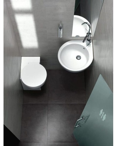 Раковина Hatria You and Me 46 L Y0H601 угловая Белая