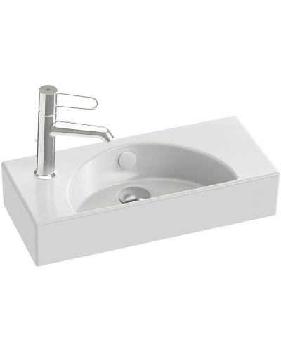 Раковина Jacob Delafon Odeon Rive Gauche 50 L EGO112-55-00 Белая