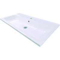 Раковина Marka One Mix 80 Polytitan У79777 Белая