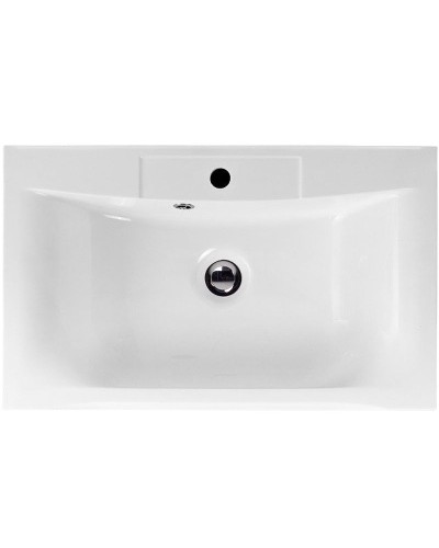 Раковина BelBagno BB750/450-LV-MR-PR Белая