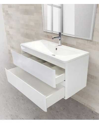 Раковина BelBagno 80 BB800/455-LV-MR-ALR Белая
