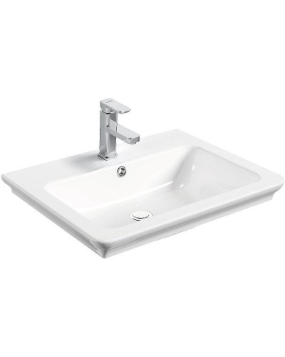 Раковина BelBagno Torino 80 TOR-800-CB-LVB Белая