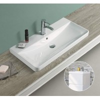 Раковина Velvex Jill 9595(80) Белая