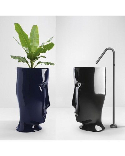 Раковина Kerasan Artwork Moloco 45 474031 Черная матовая