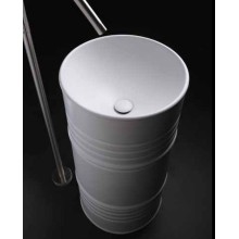 Раковина Kerasan Artwork Barrel 45 474301 Белая