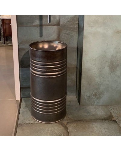 Раковина Kerasan Artwork Barrel 45 4742K83 Ржавчина