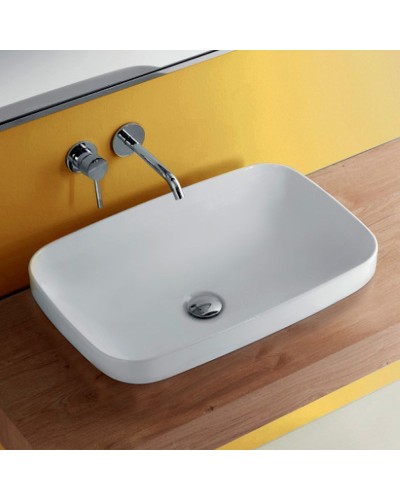 Раковина Kerasan Tribeca 60 514330 Белая матовая