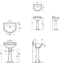 Раковина Simas Arcade 59 AR814bix3 Белая