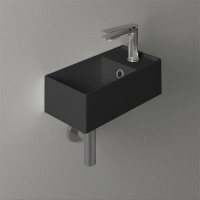 Раковина Simas Agile 40 R AG20 nero mattx1 Черная матовая