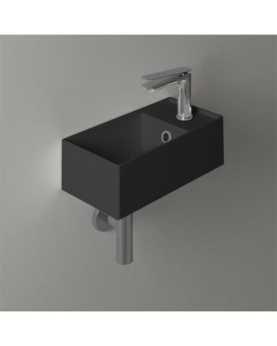 Раковина Simas Agile 40 R AG20 nero mattx1 Черная матовая