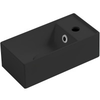 Раковина Simas Agile 40 R AG20 nero mattx1 Черная матовая